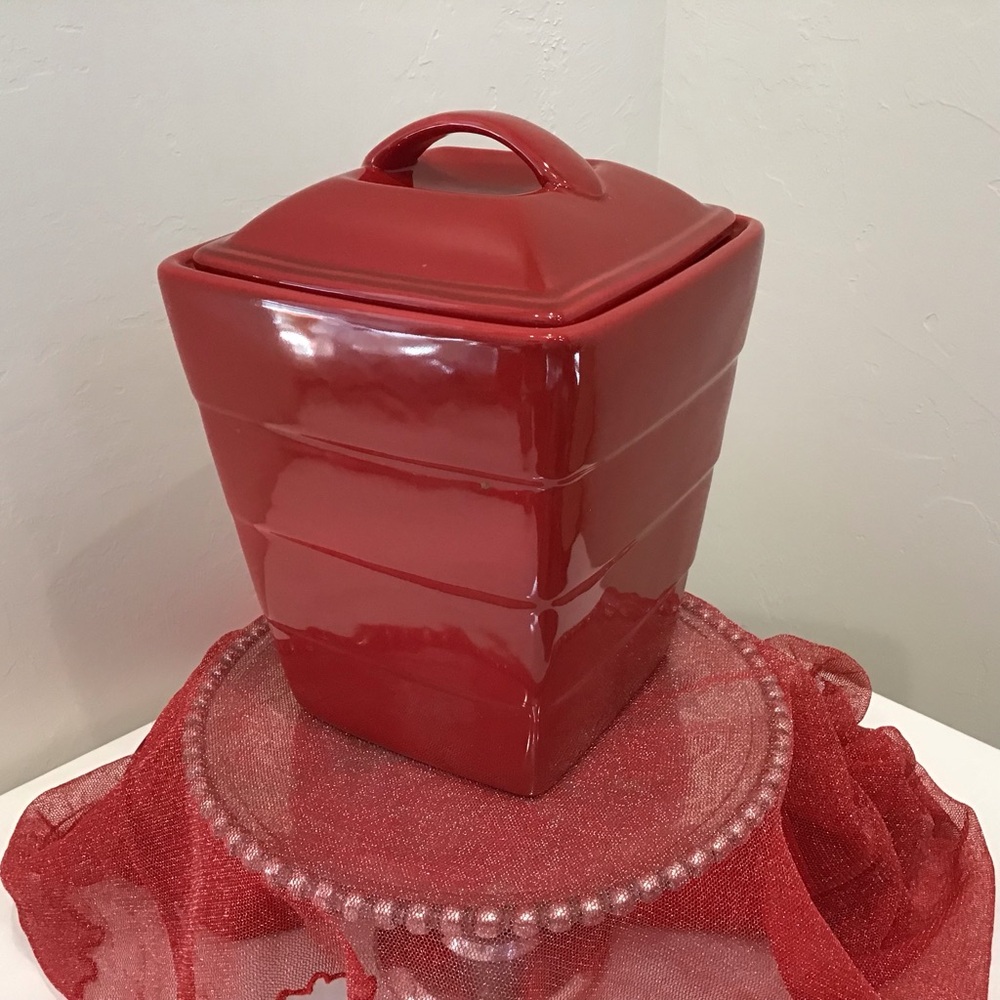 Celebrating Home Pottery Canister